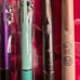 Ballpoint pen set with 7 pens each (Uni/PILOT/ZEBRA)