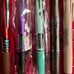 Ballpoint pen set with 7 pens each (Uni/PILOT/ZEBRA)