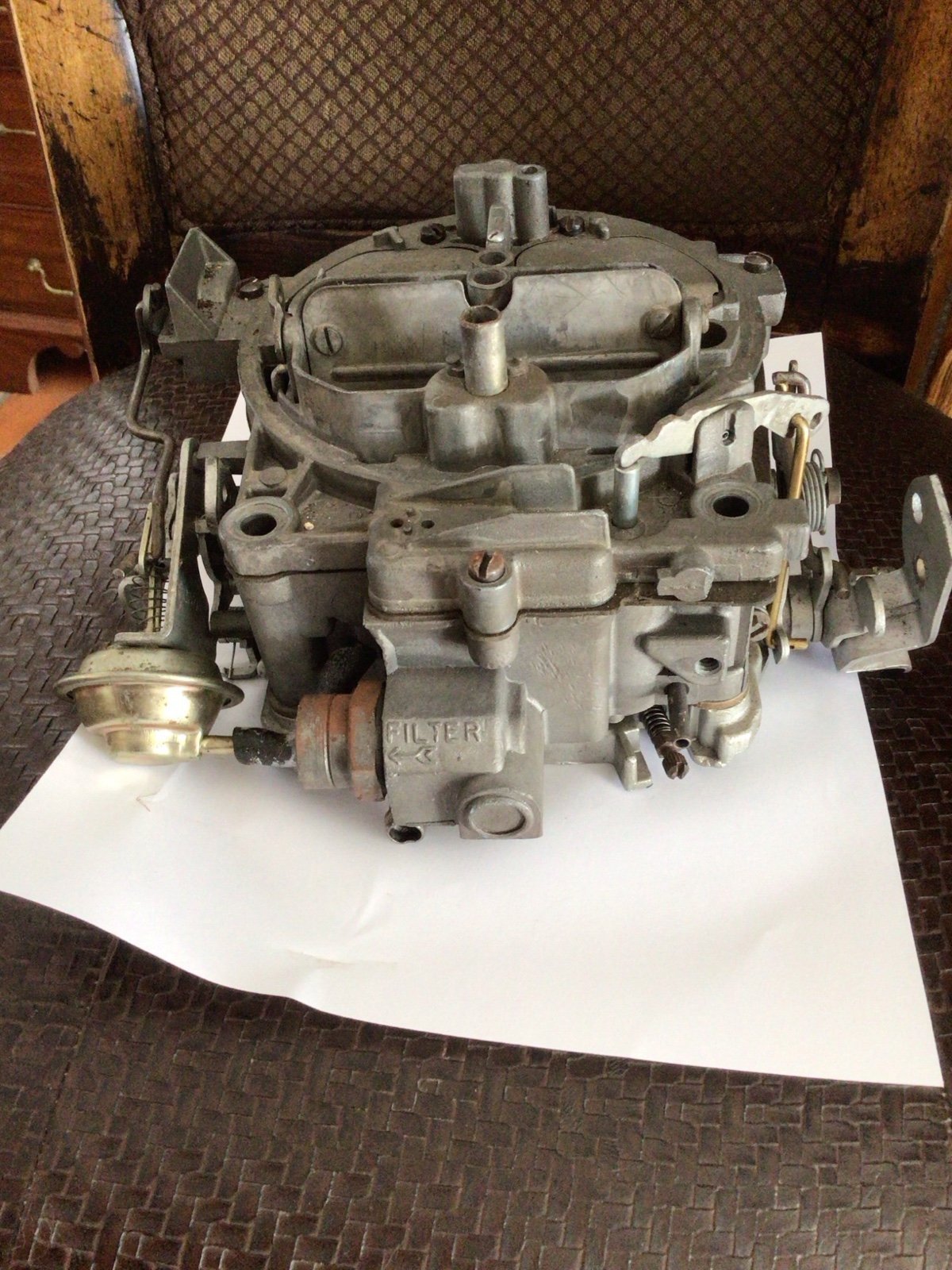1972 Corvette Quadrajet 4 Barrel Carburetor by Carter
