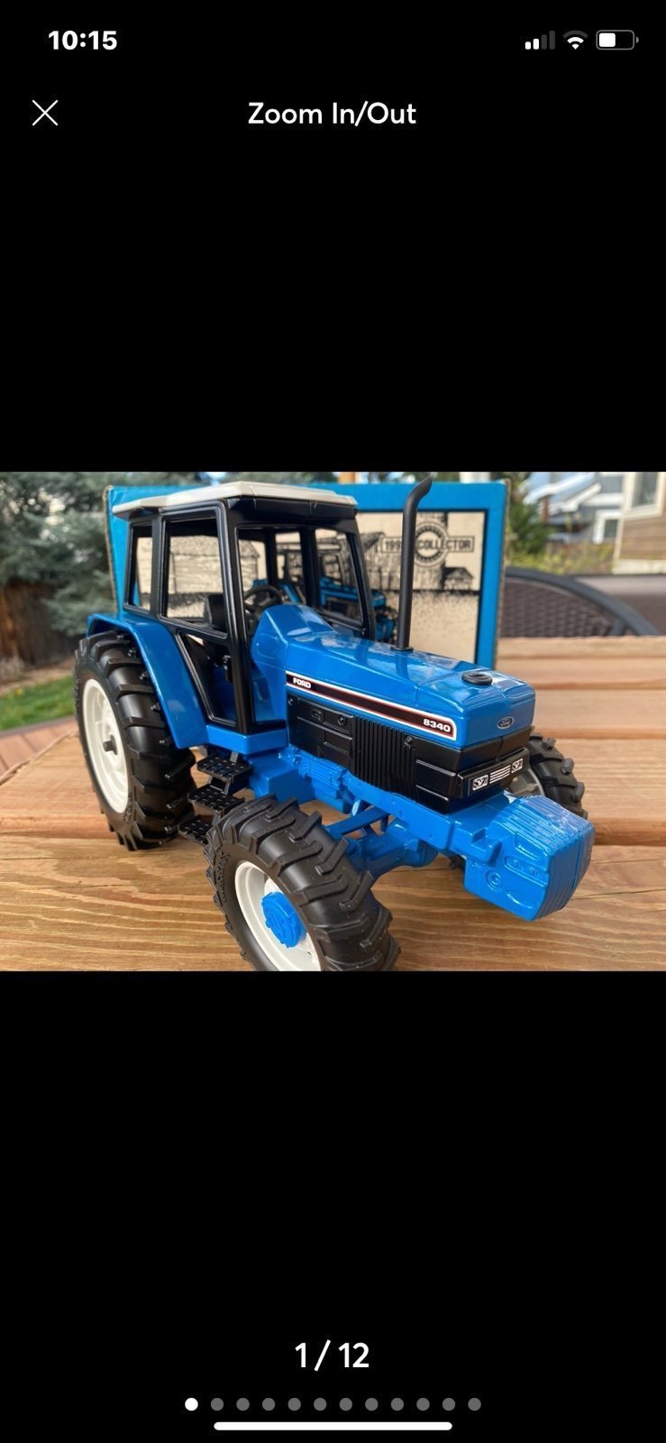 Ford 8340 4WD ERTL ‘92 Collector Model 877 NIB 1/16 scale