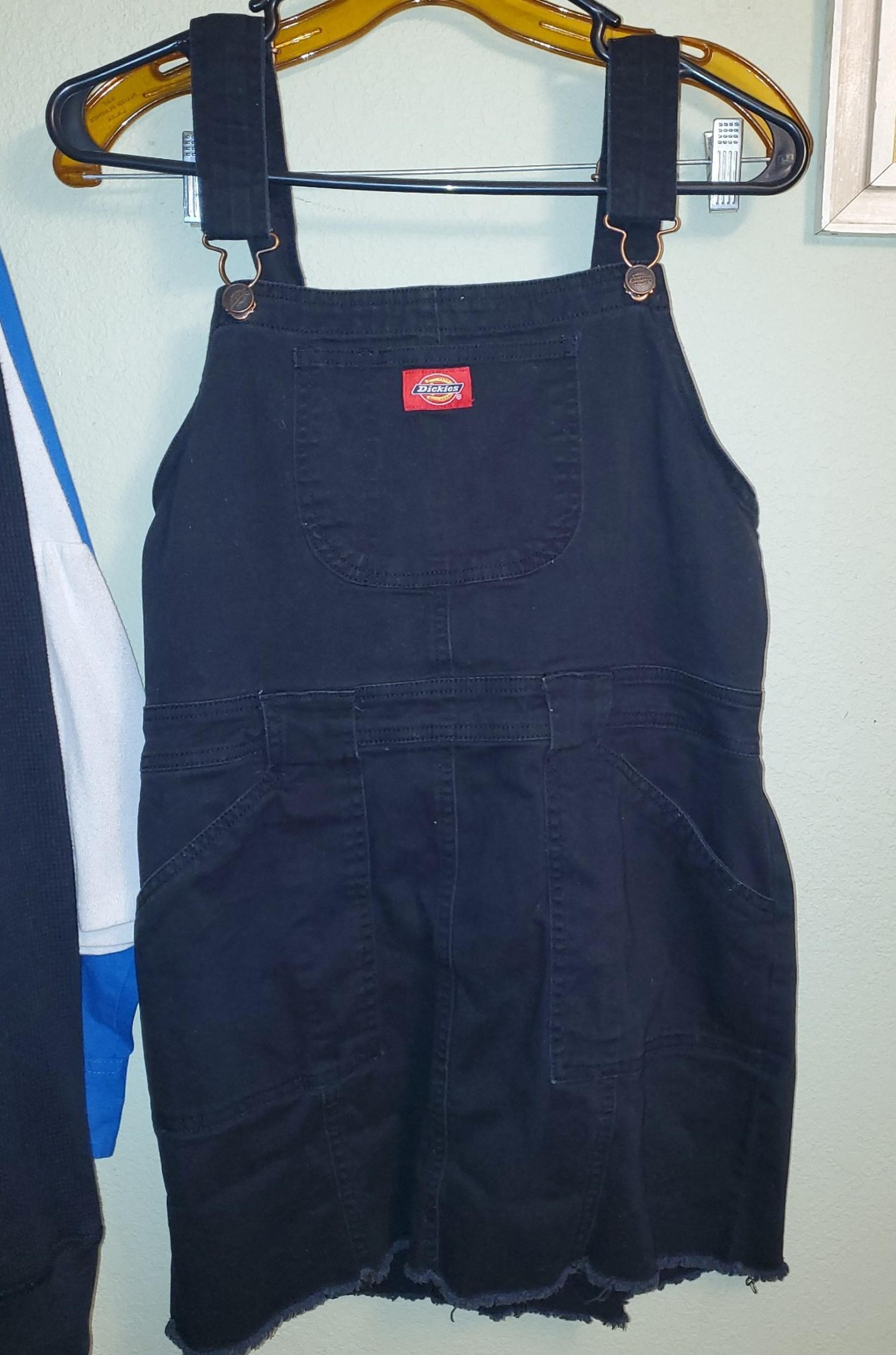 Girls Dickies skirt overalls size M
