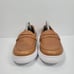 Patina Boardwalk Penny Loafer Women's Leather Dune Brown US Size 6.5