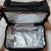 New Dual Compartment Lunch Bag Tote with Shoulder Strap for Men and Women