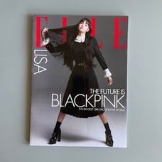 Elle Blackpink Lisa Cover Magazine US October 2020 Kpop Jennie Jisoo Rose