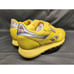 Reebok Girls Classic Leather Casual Sneakers Yellow Silver Size 5.5 NEW NO BOX!