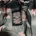 Victoria Secret Duster Robe Chiffon size XS/S West Side Floral Black Pink Kimono