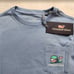 New boy's S Vineyard Vines pro snowboard whale long sleeve pocket tee