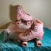 American Athletic Quad Roller Skates - Georgia Peach Womens Us Size 6