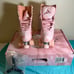 American Athletic Quad Roller Skates - Georgia Peach Womens Us Size 6