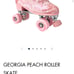 American Athletic Quad Roller Skates - Georgia Peach Womens Us Size 6