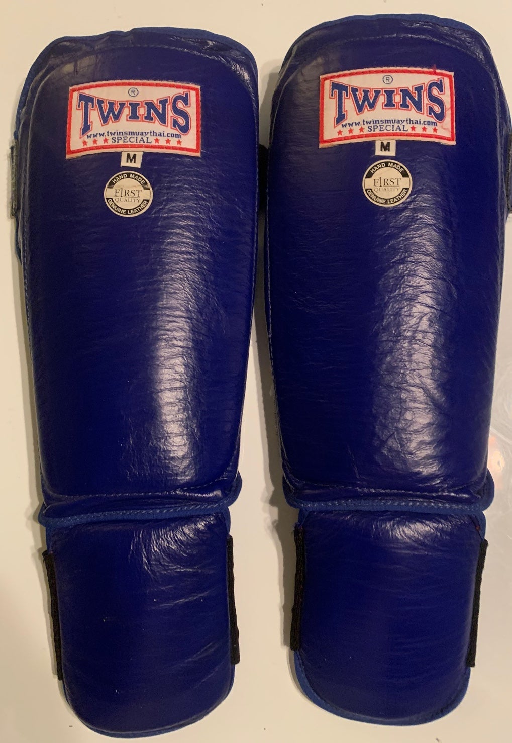 Twins Muay Thai Shin Guards for MMA Training Kickboxing M Leather Twins Muay Thai Shin Guards for MMA Training Kickboxing M Leather