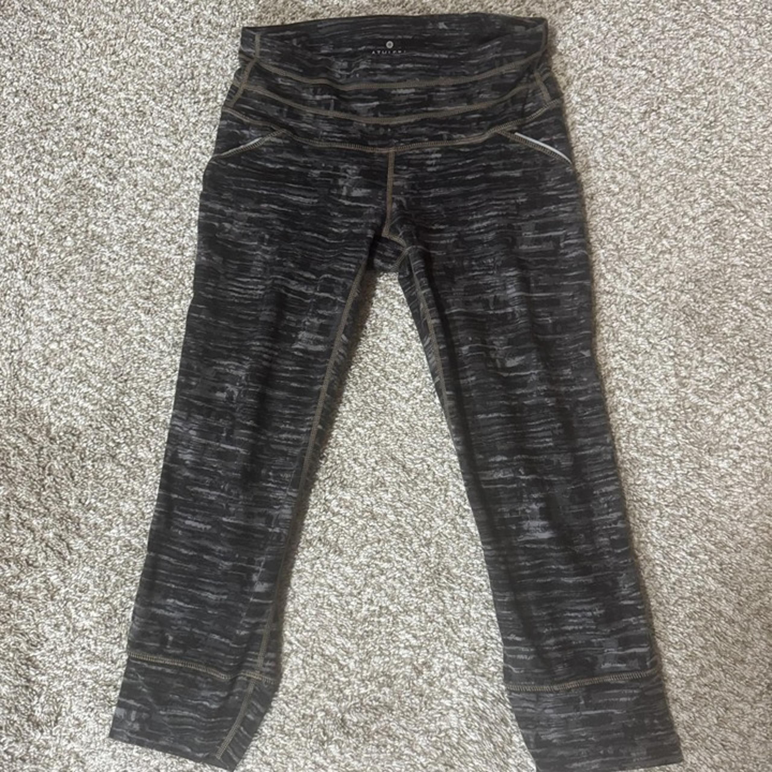 Athleta Leggings Womens XS High Rise Mesh Yoga Athletic Pants