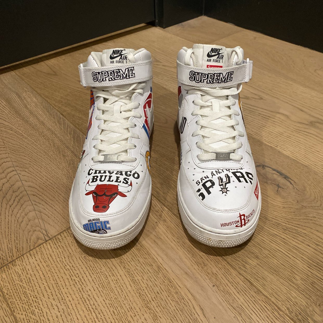 Supreme x NBA x Air Force 1