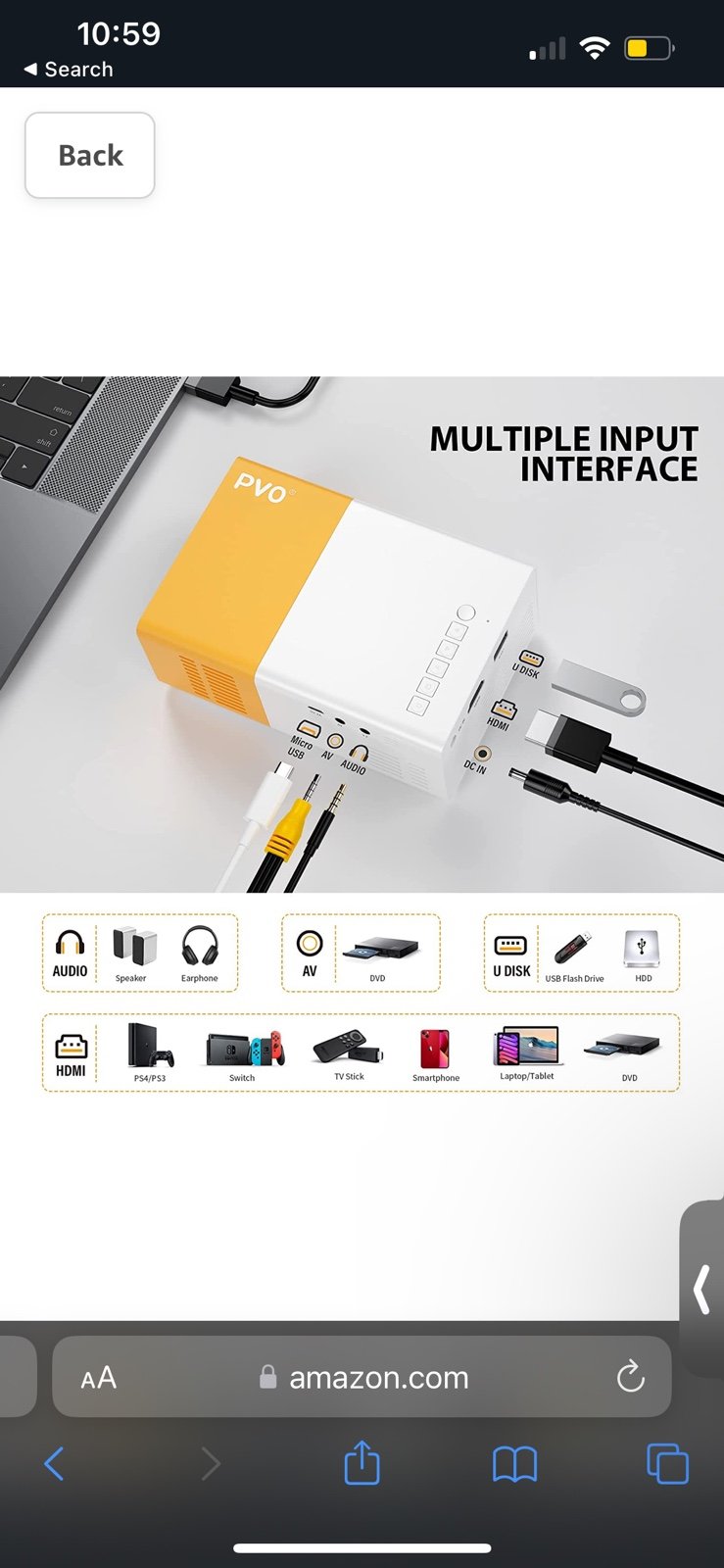mini projector