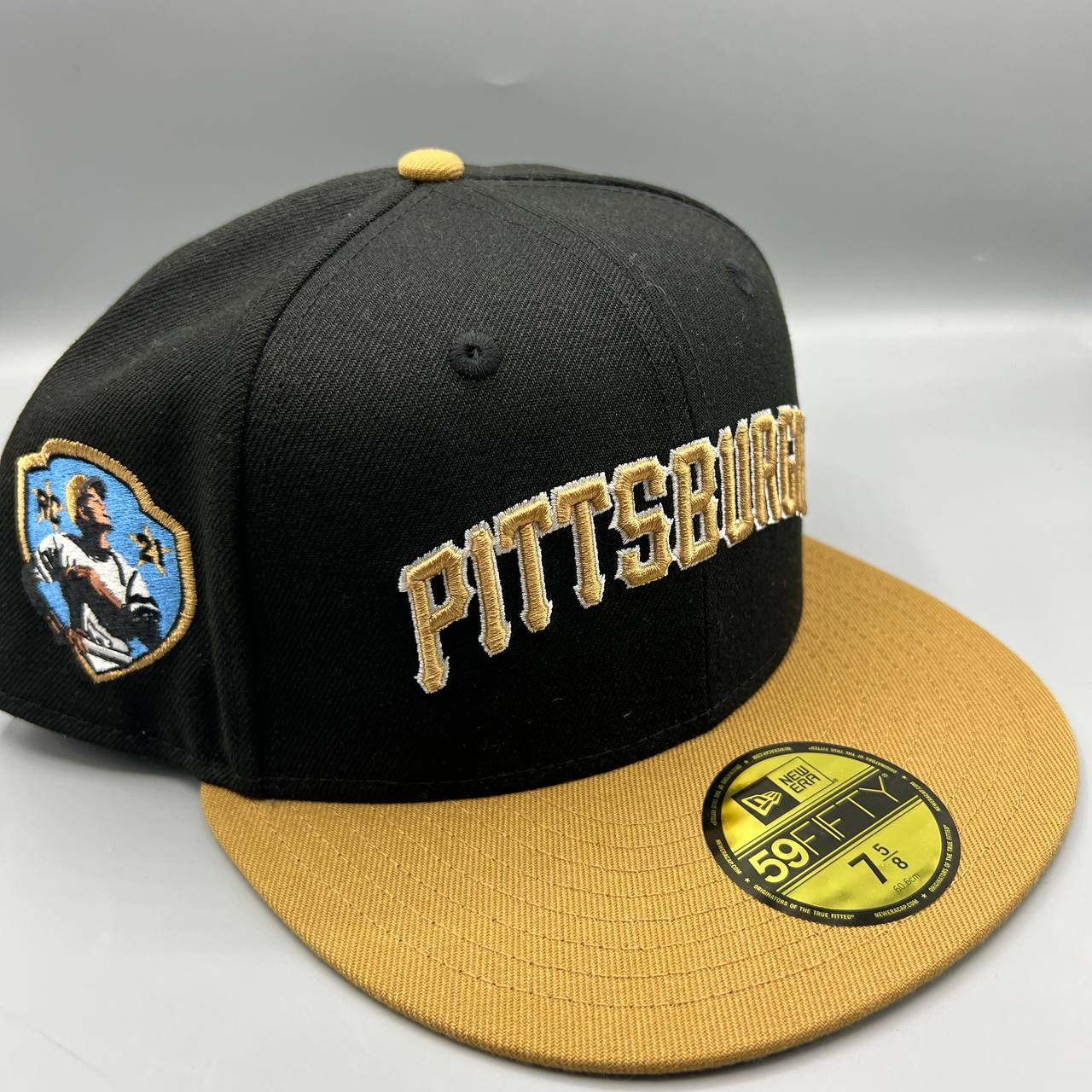 Pittsburgh Pirates Hat Men 7 5/8 Clemente RC 21 59Fifty New Era Fitted Cap