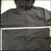 AVALANCHE Gray Windbreaker Jacket Attached hood. Size Medium NWT