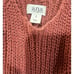 Women's Burn Orange Crochet ANA Top Set Tank Top Size Small/Cardigan Size Medium