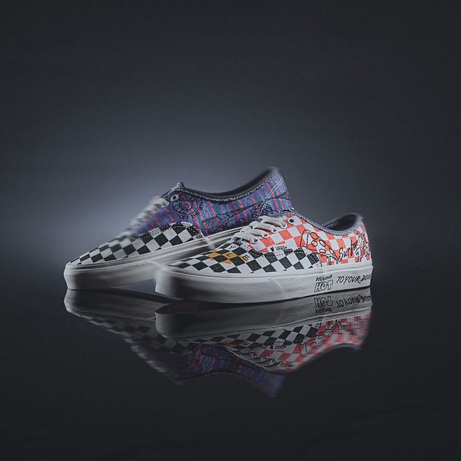Women's Vans Stranger Things x Authentic 'Surfer Boy Pizza'
