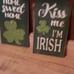 St Patrick's day decoration set