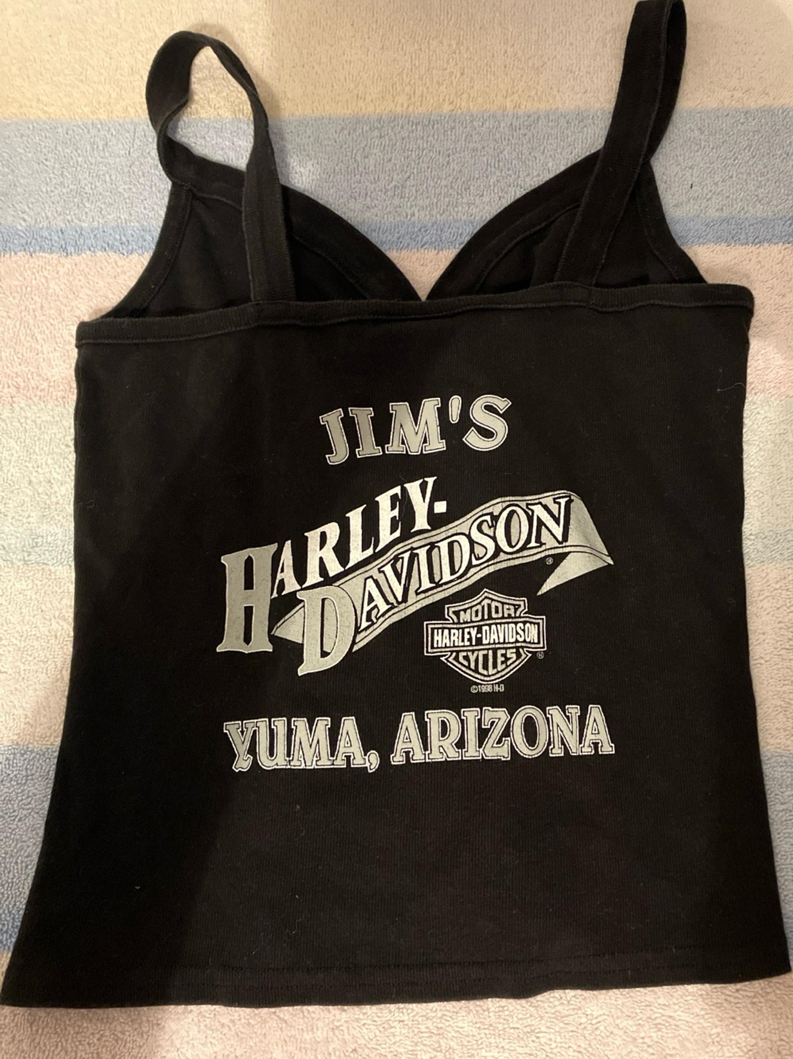Harley Davidson vintage 90s crop top