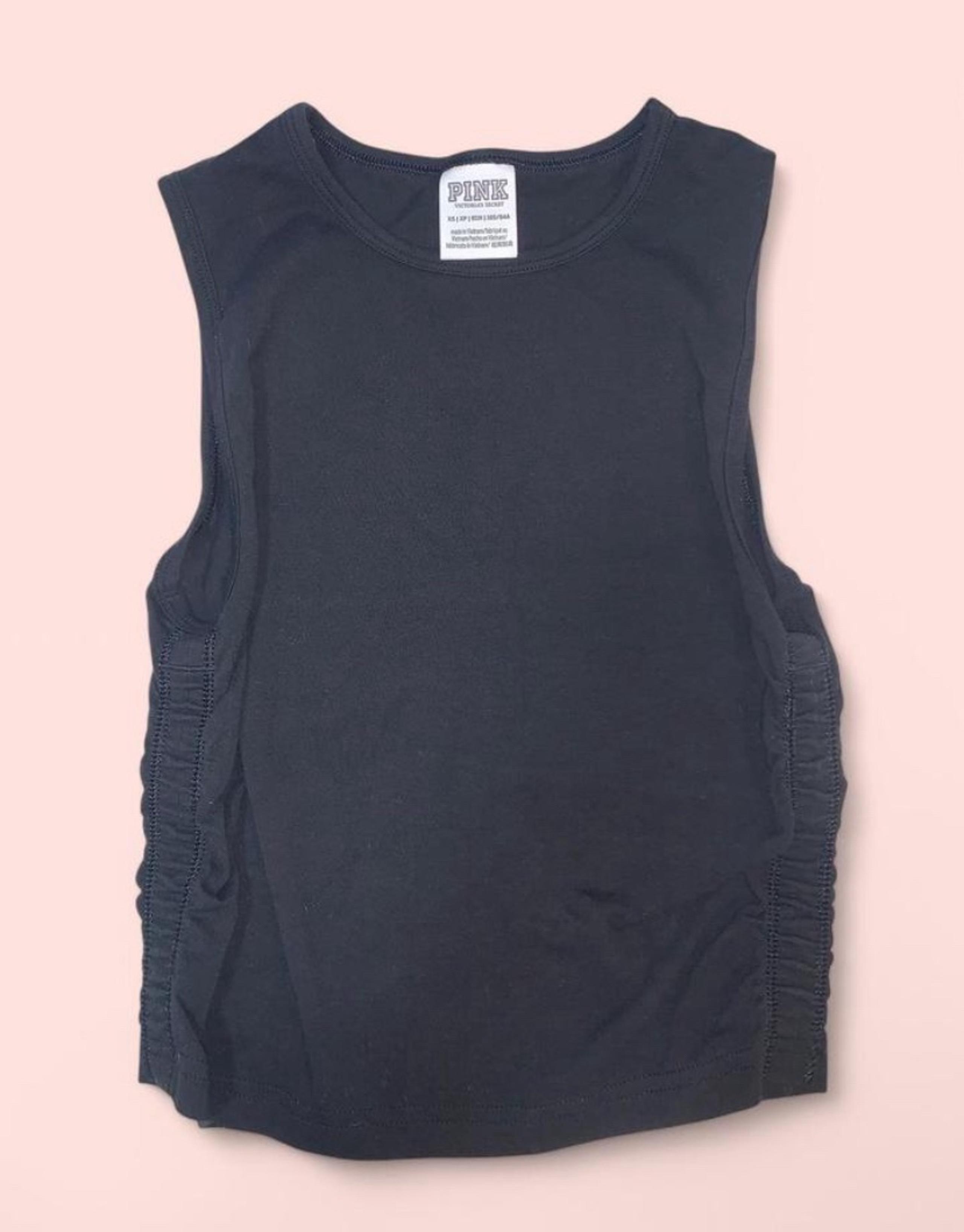 Victoria’s Secret PINK Black Tank Top Size XS