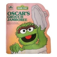 Oscar's Grouch Jamboree Rare Vintage Book