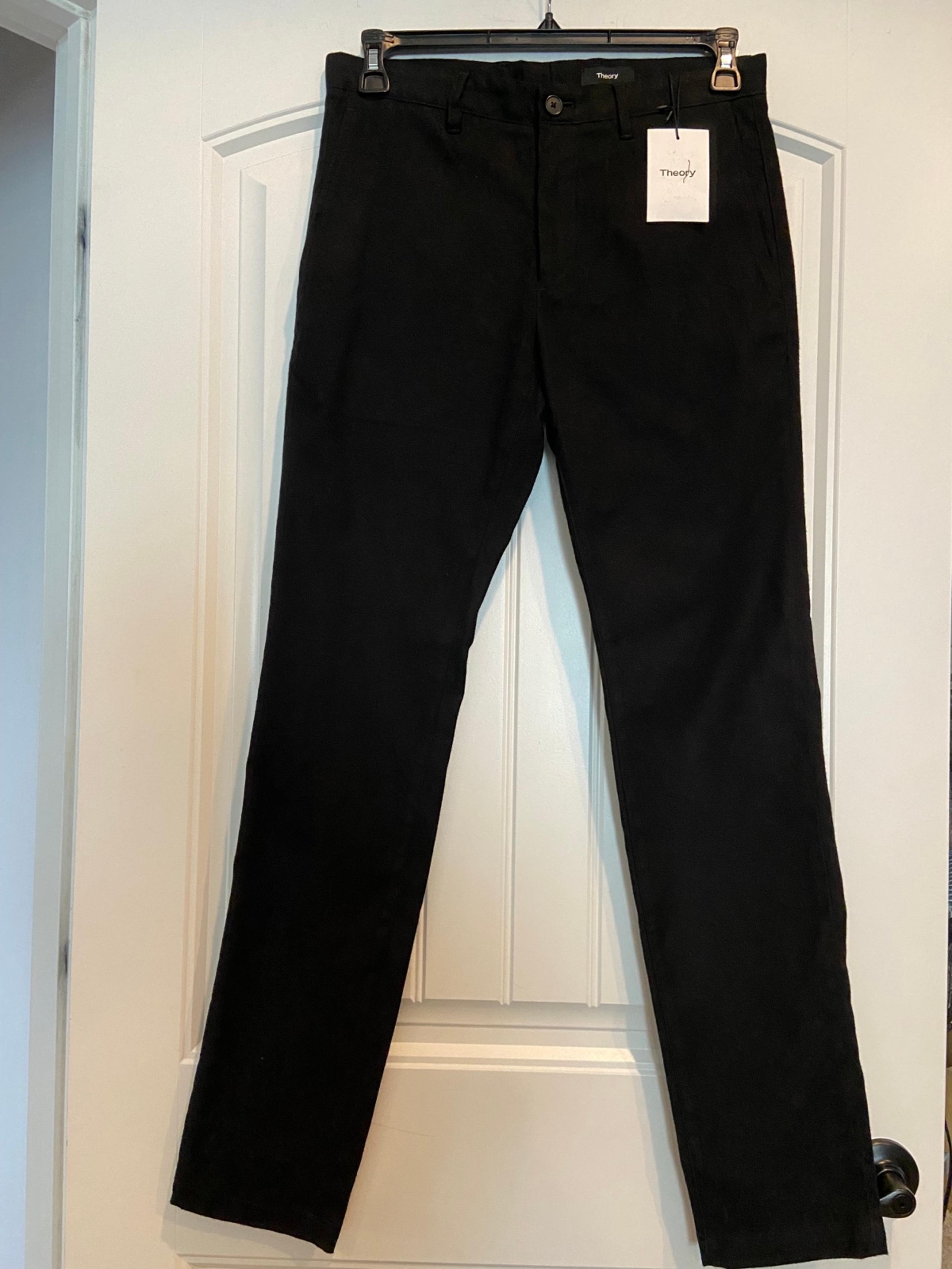 Theory Zaine men’s flannel pants 30 new
