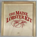 The Maine Lobster Kit for 4 in Creative Wood Products Box NWOT