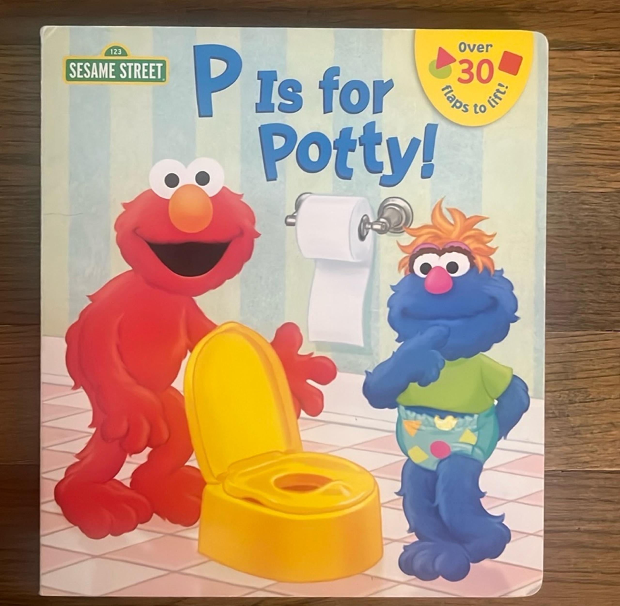 Sesame Street “P Is for Potty” Book