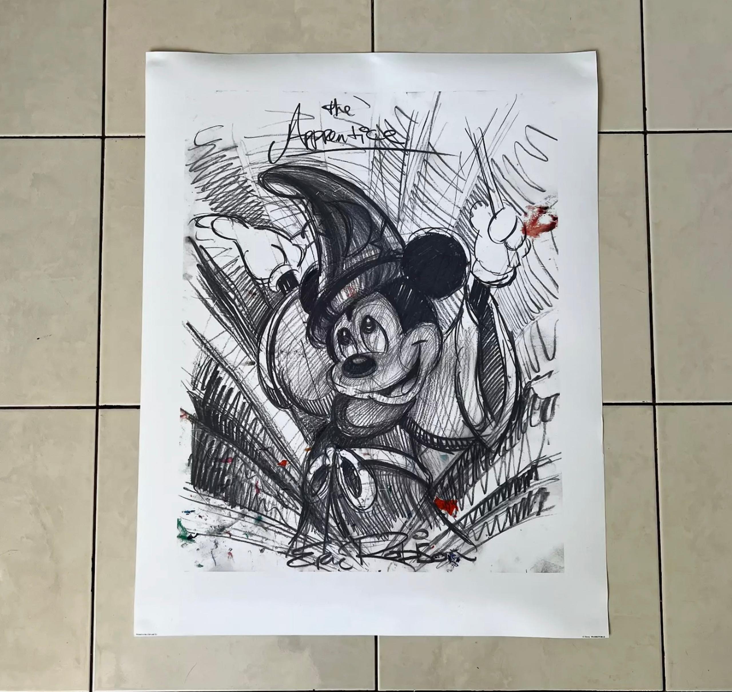 Disney Rare Poster Art Print Eric Robison The Apprentice Fantasia Mickey