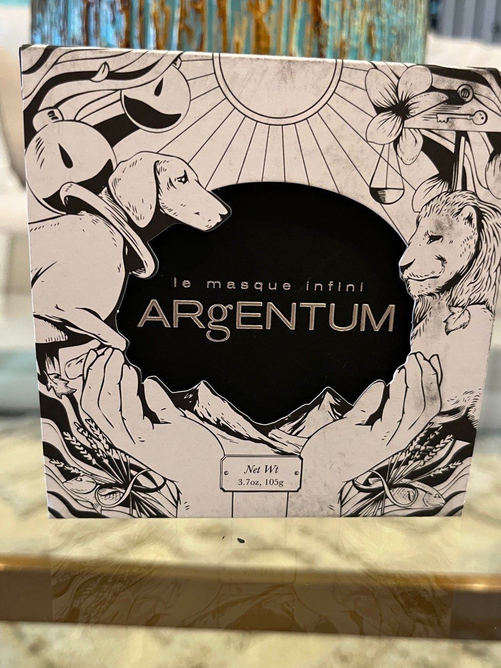 Le Masque Infini- balancing silver clay mask - ARgENTUM