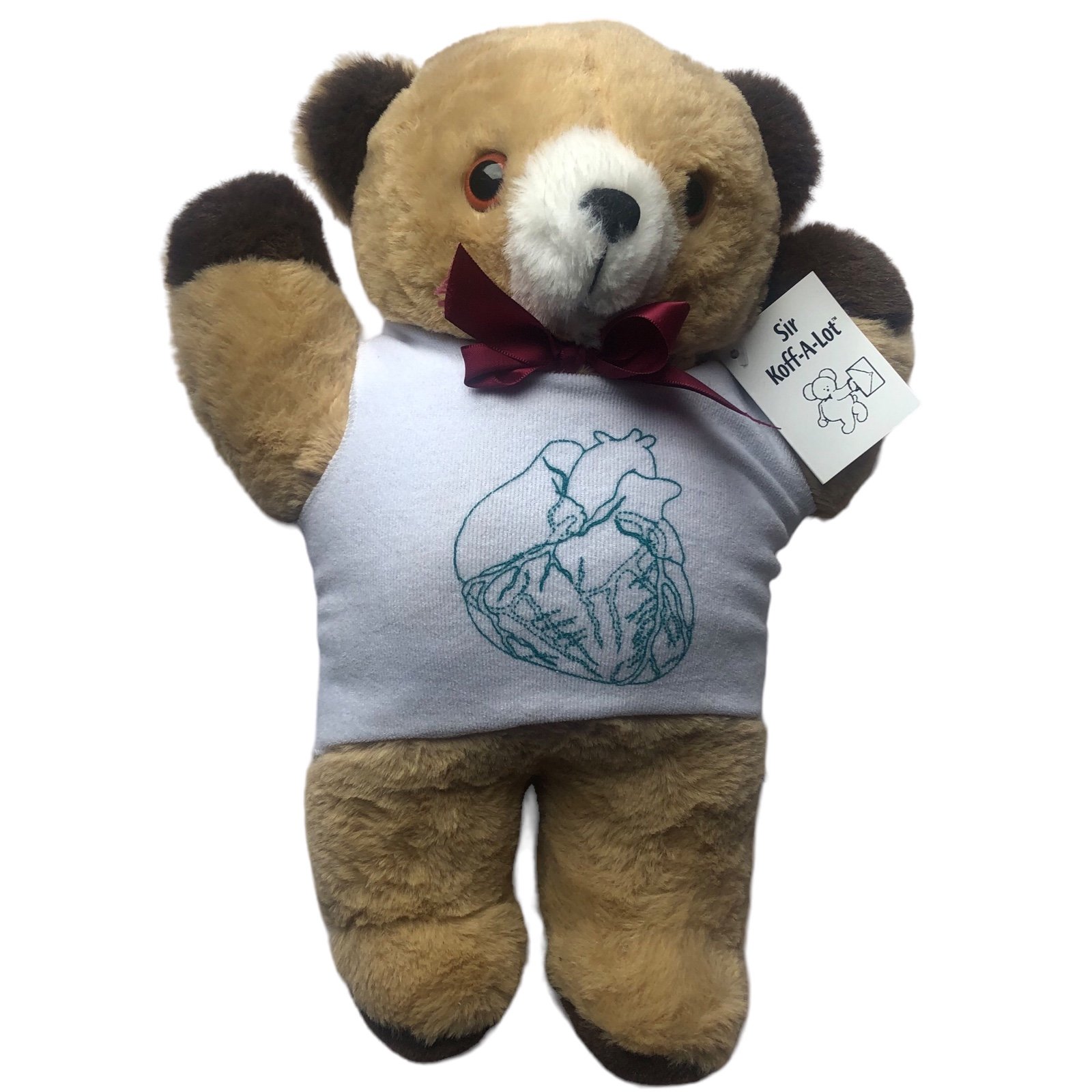 Sir koff-A-Lott Stuffed Bear Useful in Aiding Recovery from Open-heart Surgery