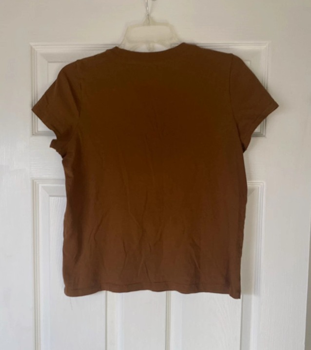 Madewell Brown Crewneck T-shirt
