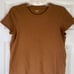 Madewell Brown Crewneck T-shirt