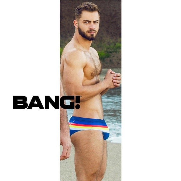 Bang Swimsuit XXL runs small 37-38 waist New with tags 83% nylon / 17% elastane