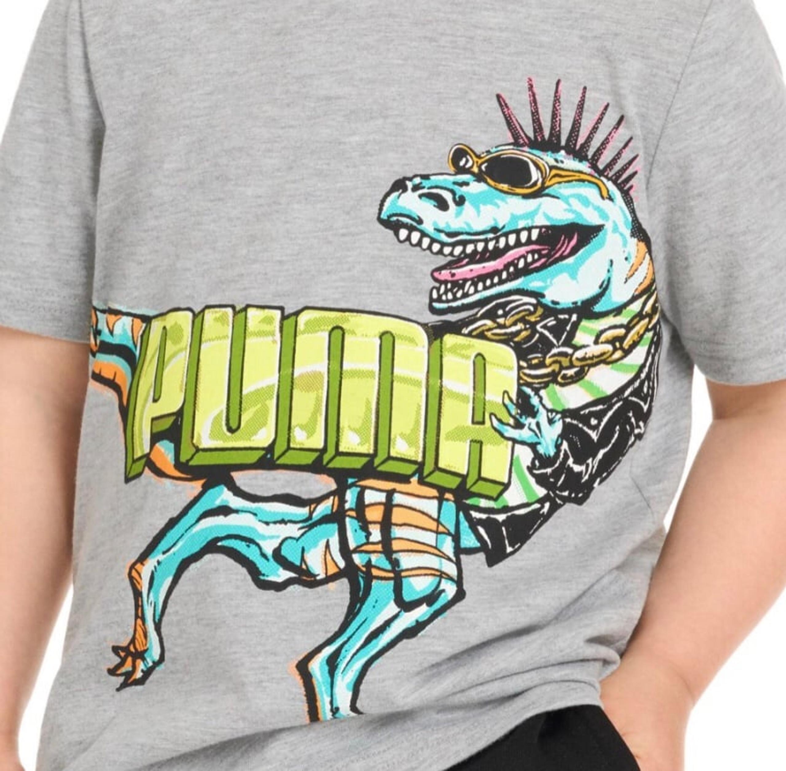 Boys 2T Puma Outfit With Colorful Tee Shirt & Black Jogger Pants New With Tags