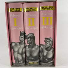 Tom of Finland Complete Reprint of Physique Pictorial Book Set 1997 Taschen