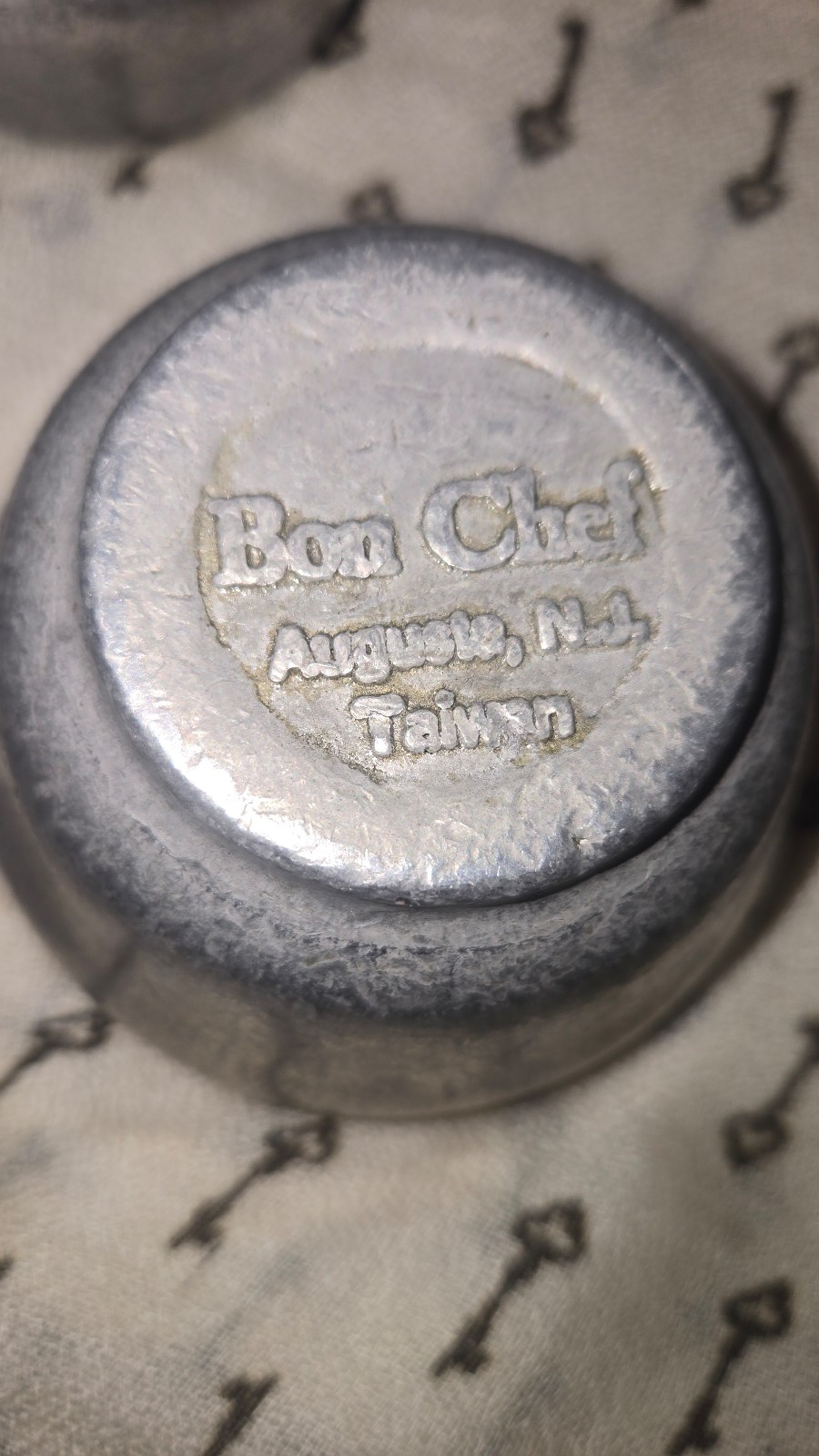 Bon chef pewter bowl.