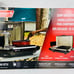 Coleman Tabletop 2-in-1 Camping Propane Grill/Stove Outdoor Cooking 20,000 BTU