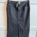 Madewell Denim Mid-Rise Maxi Skirt in Lunar Wash - Size 31