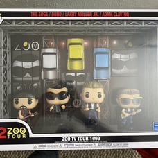 Funko Pop! Moment Deluxe U2's Zoo TV Tour 1993 ~ Sold Out Exclusive ~ Brand New!