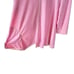 IC By Connie K Womens Sz L Stretch Asymmetrical Top Lagenlook Pockets Pink