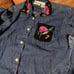 Vintage embroidered button up shirt lot
