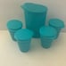 Tupperware Impressions Classic Bowl (4) & Jug (4) Tumblers