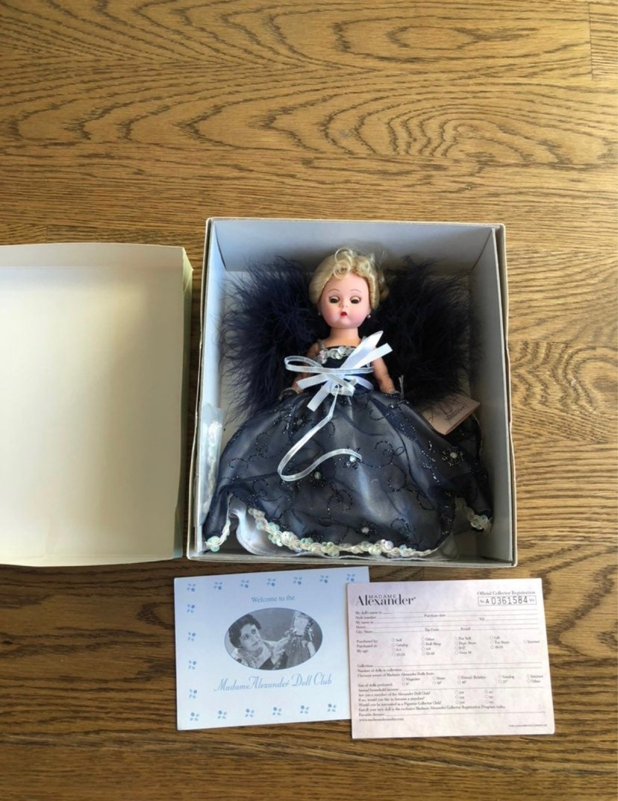 Madame Alexander doll midnight angel