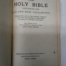1941 THE HOLY BIBLE