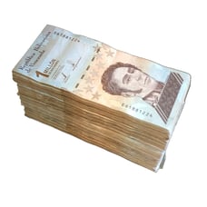 300 pcs x Venezuela 1 Million (1,000,000) Bolivares- CIRCULATED banknotes