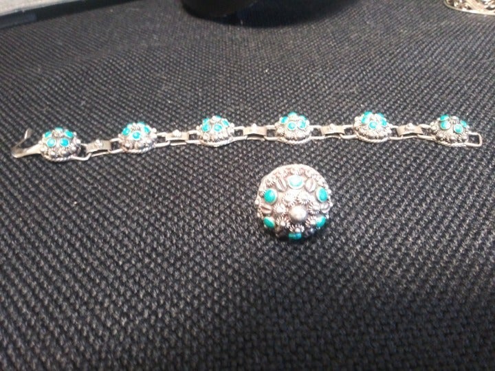 Matching Sterling Ring & Bracelet