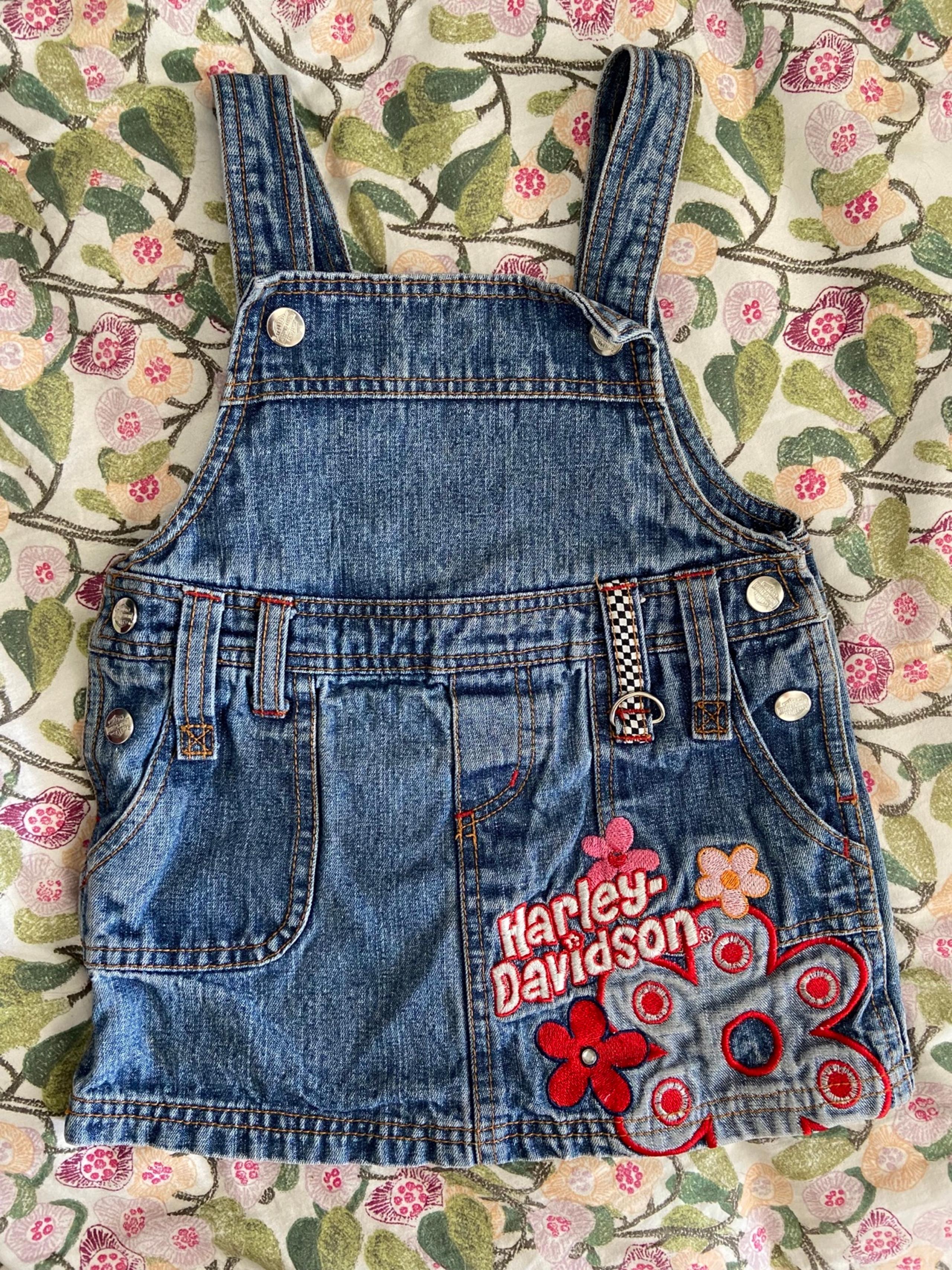 Vintage Harley Davidson baby dress