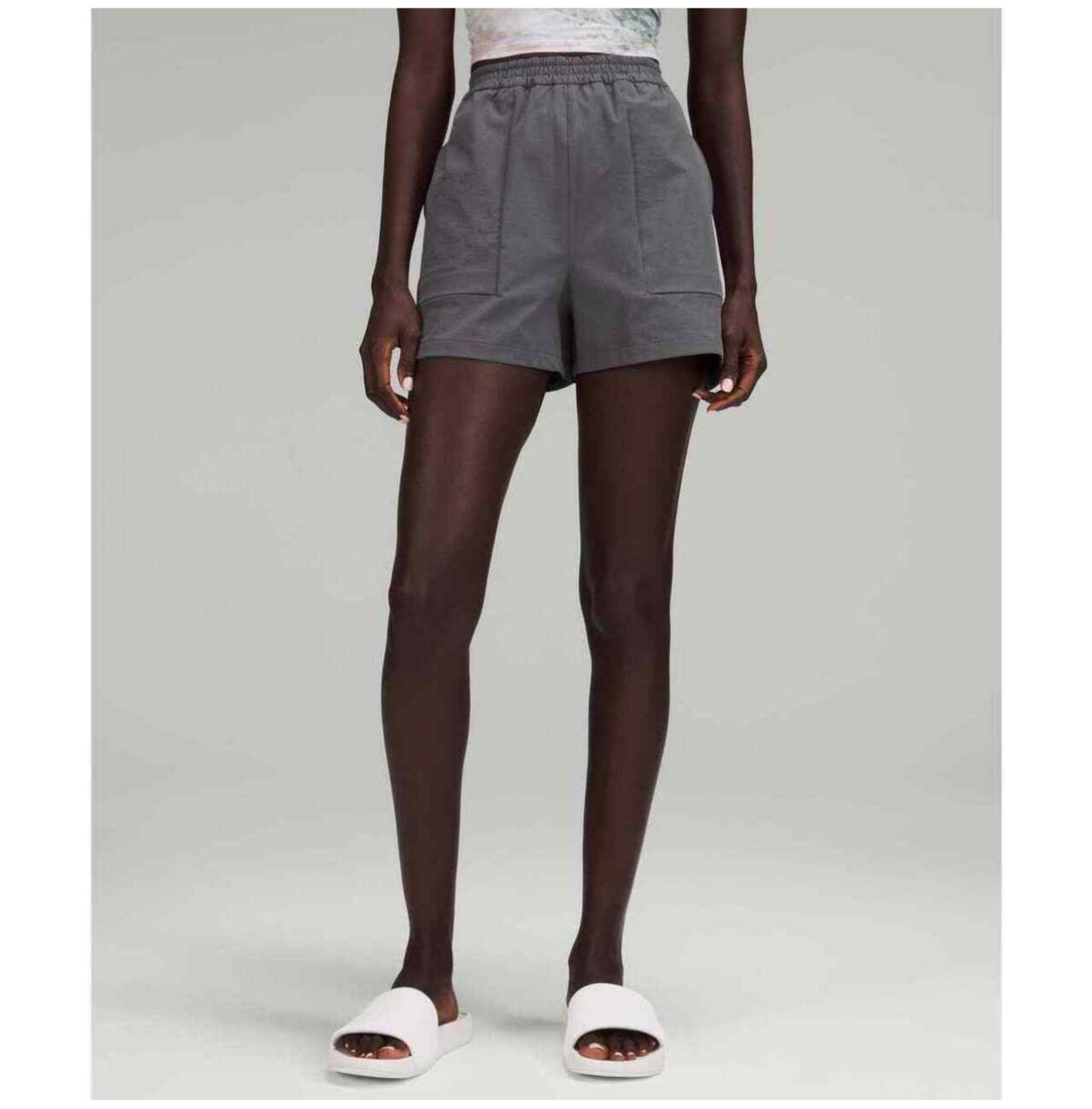 Lululemon Lab Anchor Relaxed-Fit Super-High-Rise Short Sz 12